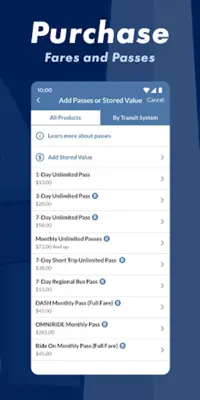 SmarTrip android App screenshot 1