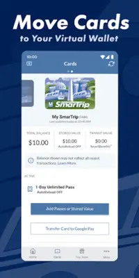 SmarTrip android App screenshot 3